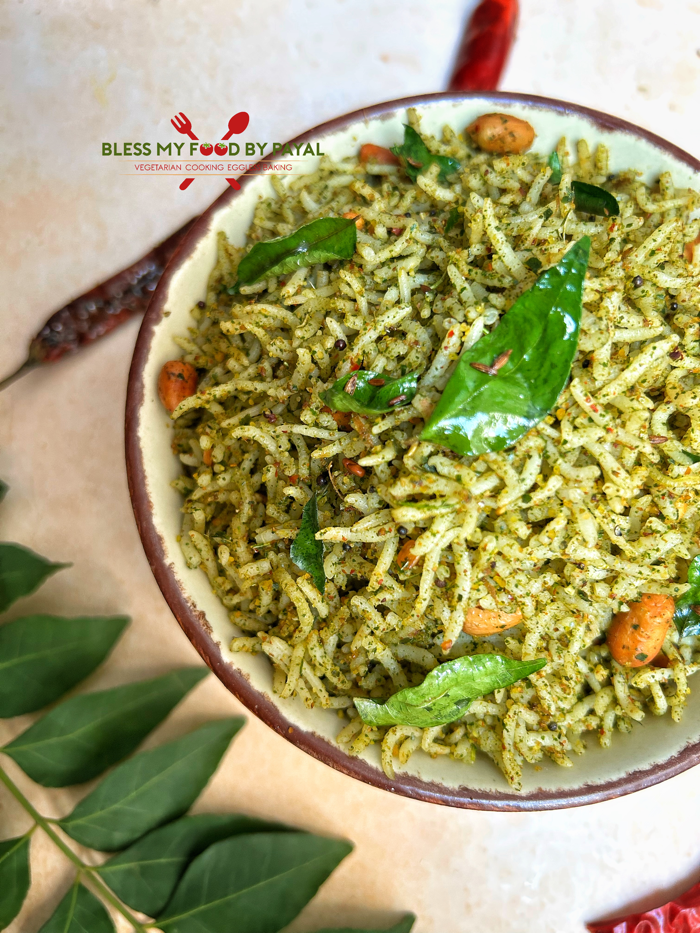 Curry Leaves Rice Recipe | Karuveppilai Saddam Recipe