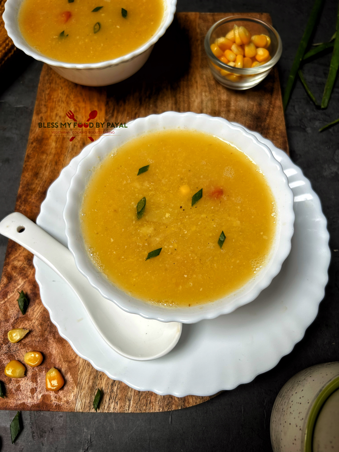 Healthy Sweet Corn Soup Recipe