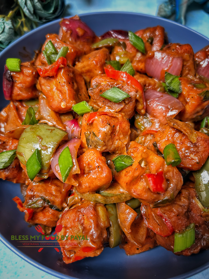 Chilli Paneer Recipe in Air Fryer