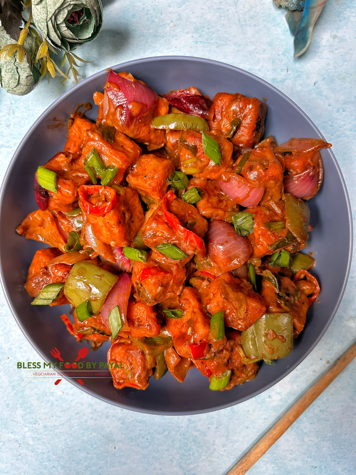 Chilli Paneer Recipe in Air Fryer