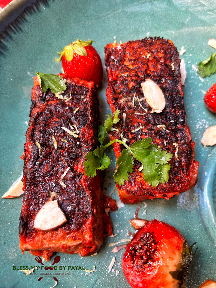 Vegan Strawberry Glazed Tofu Recipe