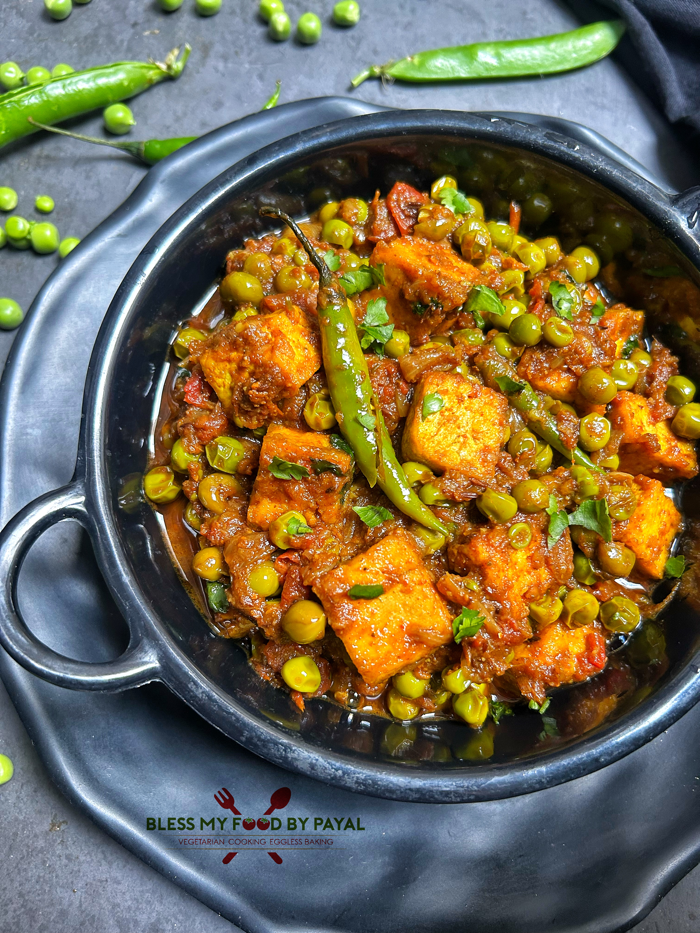 Indian Vegan Matar Tofu Curry