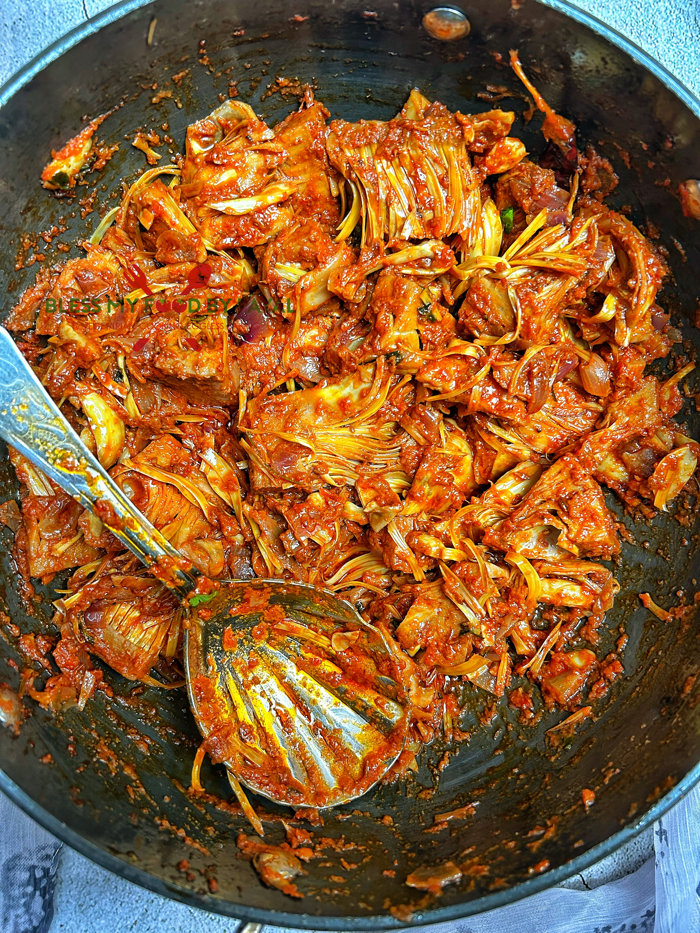 Vegan jackfruit curry | how to make kathal ki sabji