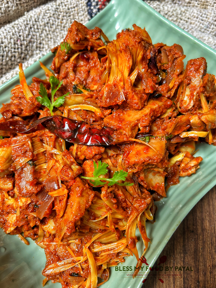 Vegan jackfruit curry | how to make kathal ki sabji