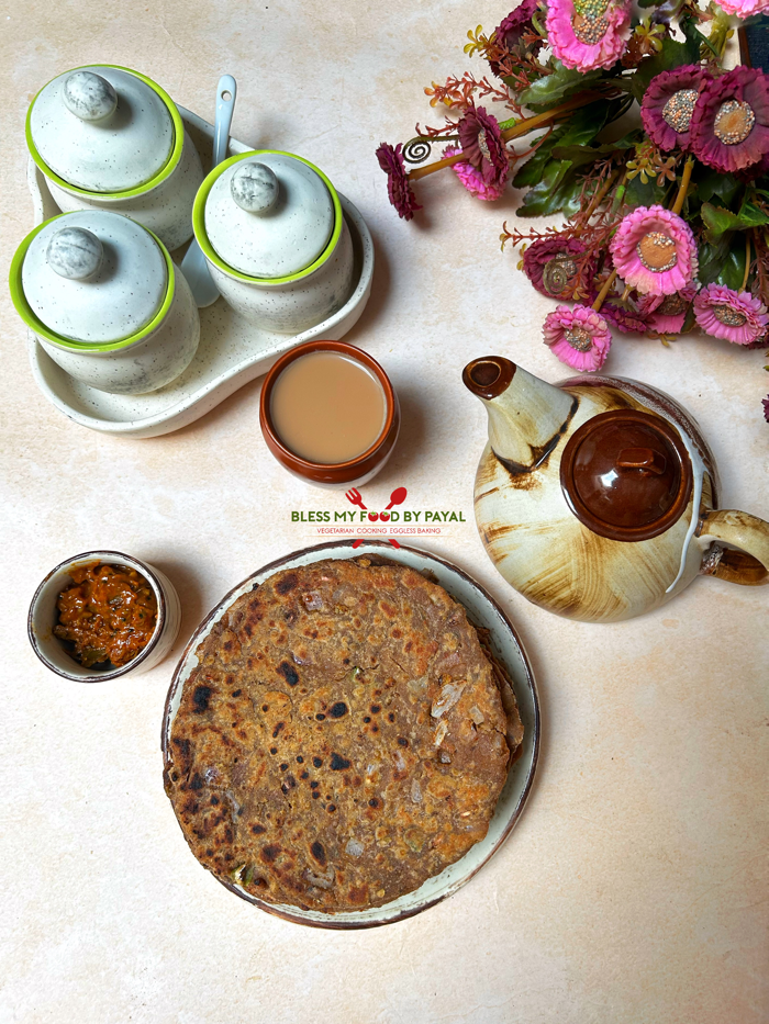 Leftover Dal Paratha Recipe