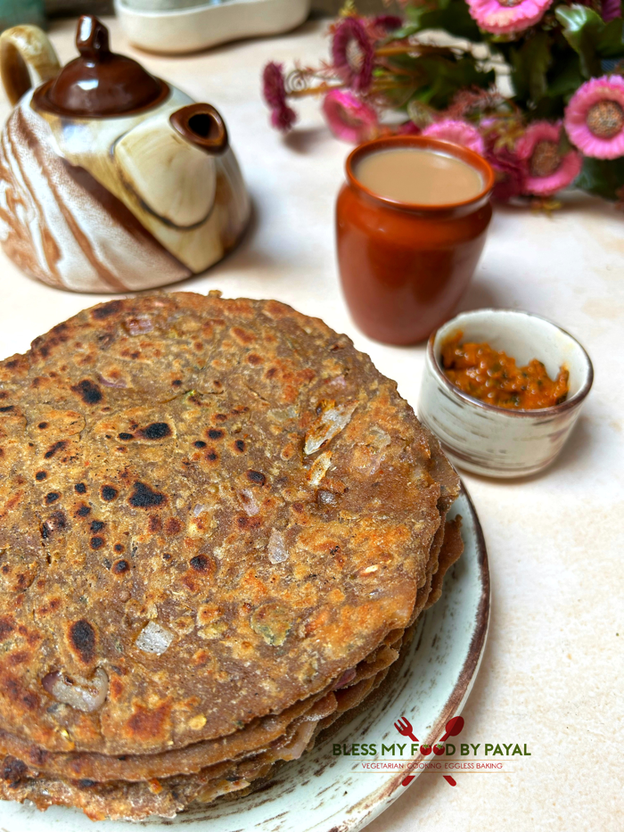 Leftover Dal Paratha Recipe