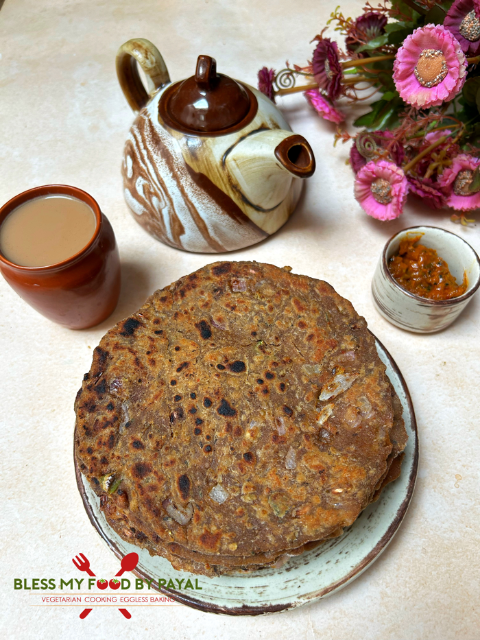 Leftover Dal Paratha Recipe