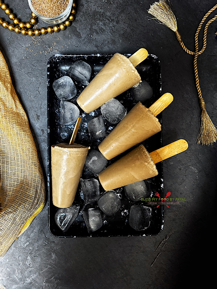 Salted Caramel Kulfi Recipe