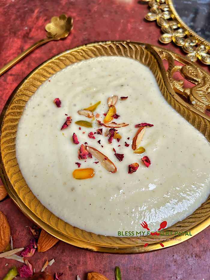 Instant Rabri recipe with milk powder
