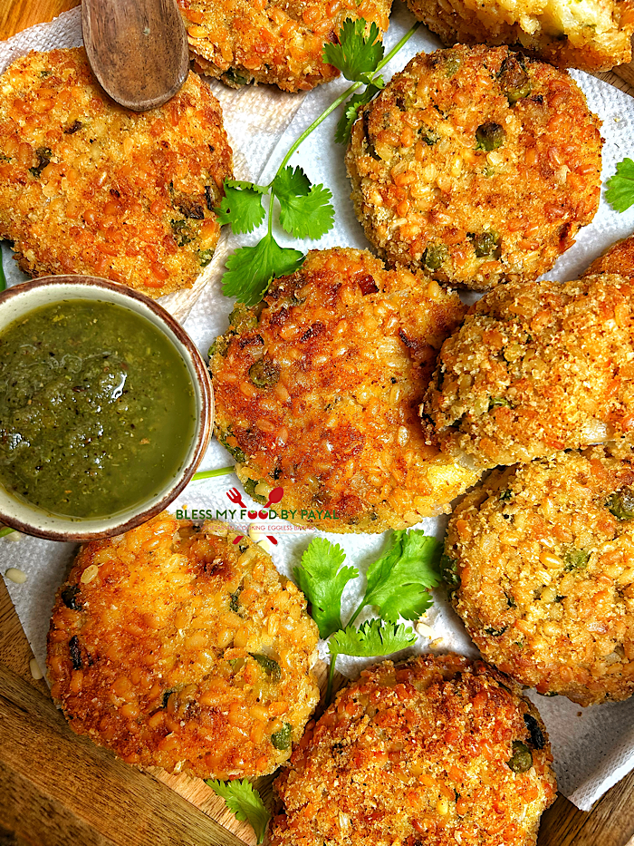 How to Make Extra Crispy Aloo Tikki Using Urad Dal