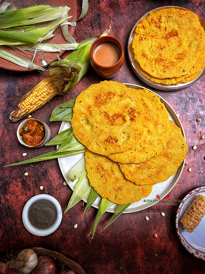 Charpa Roti Recipe | Jharkhand special taje makka aur chawal ki Roti