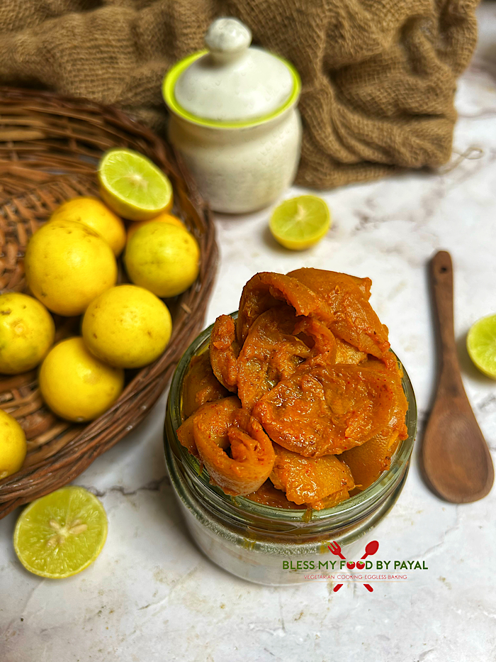 Nimbu ke Chilke ka achaar | Lemon peel pickle recipe