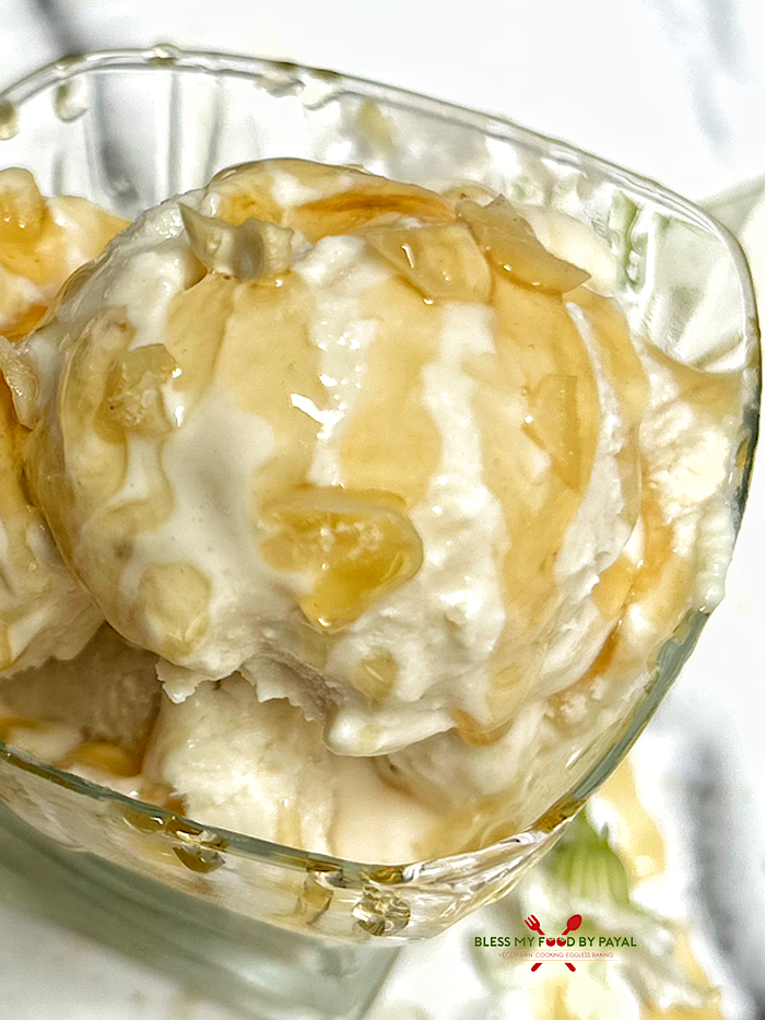 paneer ice cream recipe | No cook Honey Sweetened ice Cream