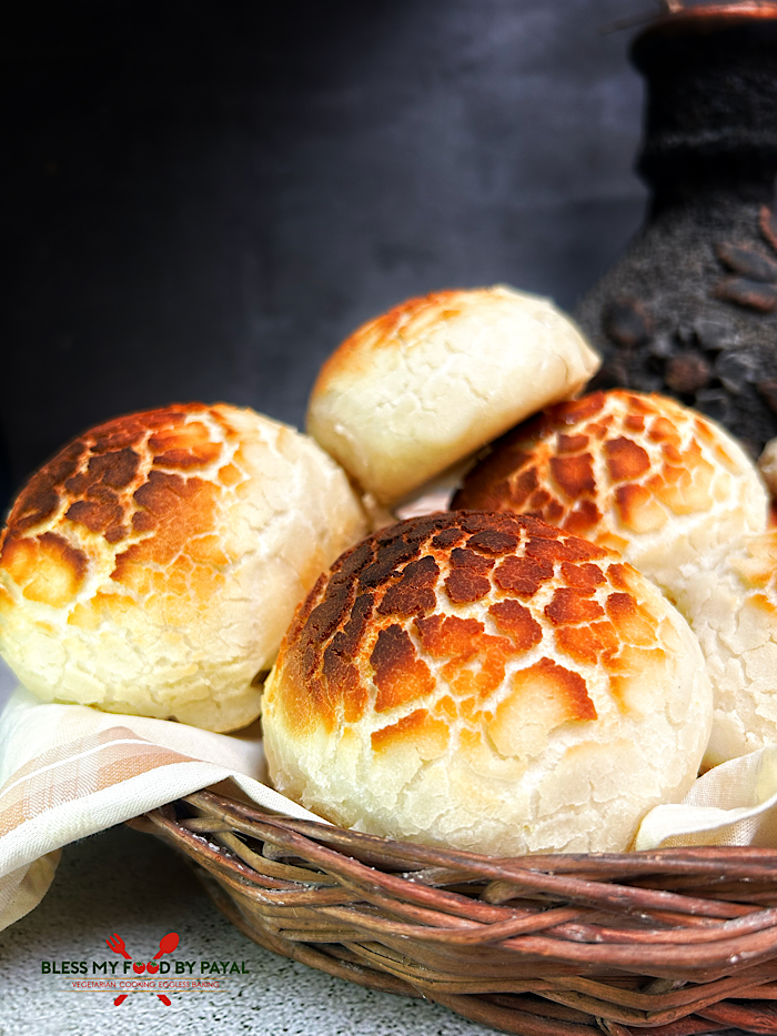 Vegan Tiger Buns (Tiger Bread | Dutch Crunch Rolls | Giraffe Bread)