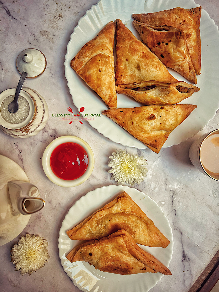 Aloo Patties recipe from scratch in Air Fryer | Vegan potato puff pastry in Indian style