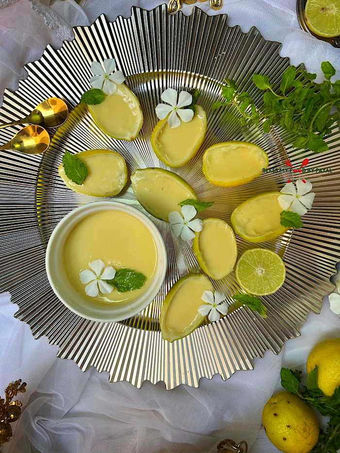 Creamy Vegan Lemon Posset | Easy Vegan Lemon Posset Recipe