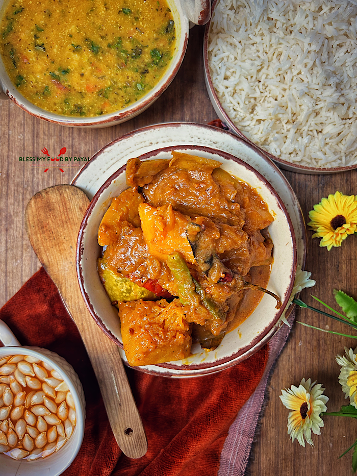 Ambal | Ambal Recipe | Khatta Meetha Kaddu | Sweet and Sour Pumpkin