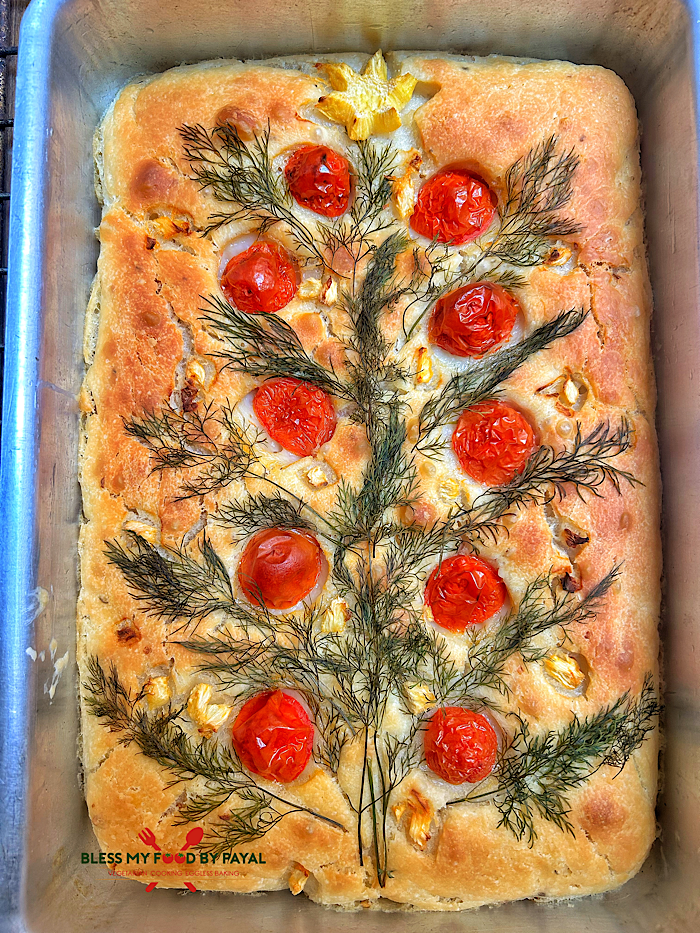 High Hydration No-Knead Focaccia Bread Recipe