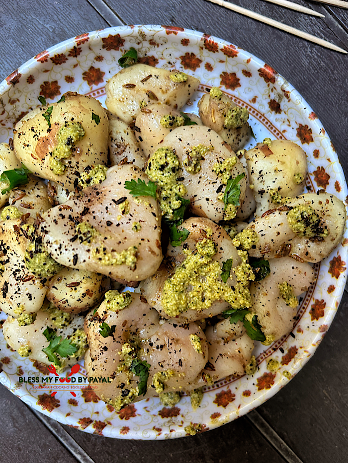 Singhara Chaat Recipe