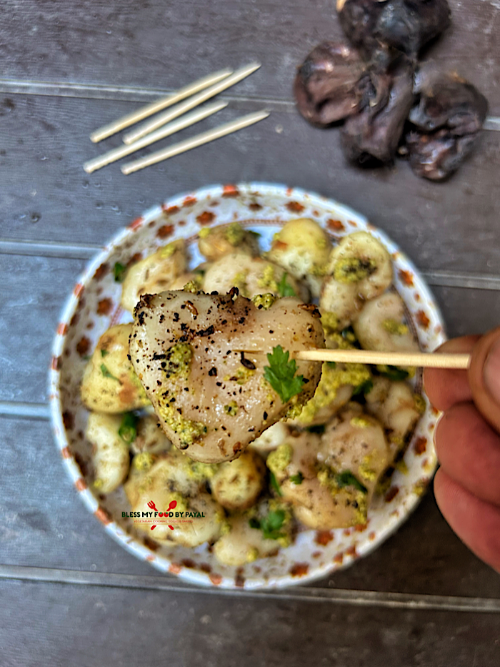 Singhara Chaat Recipe