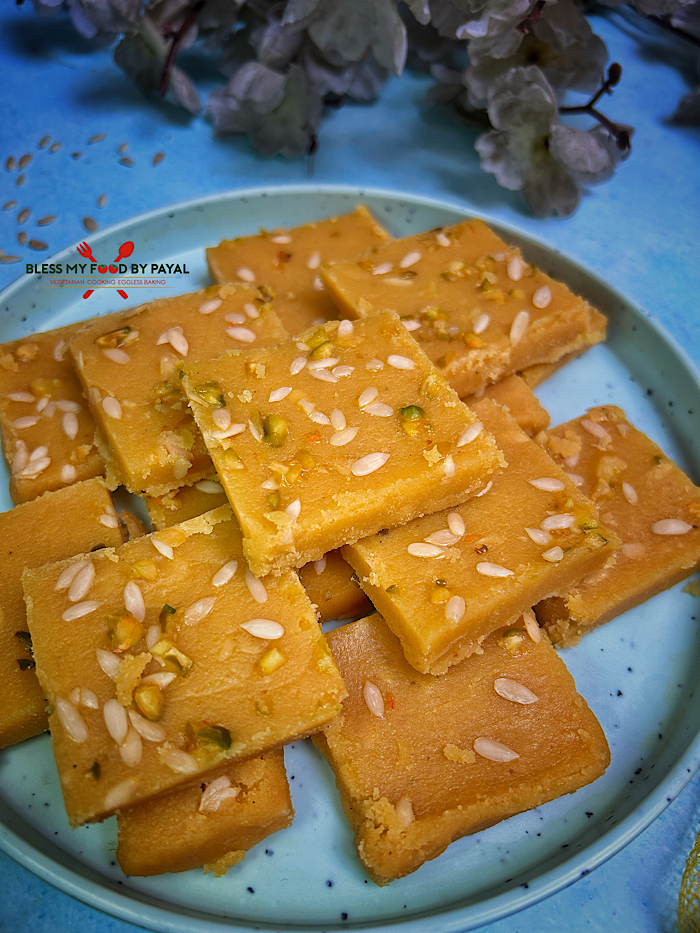 Besan Khoya Barfi Recipe | Besan Mawa Barfi Recipe