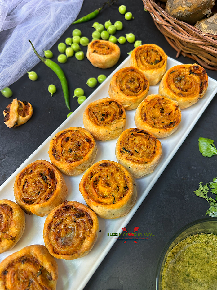 How to Make Pinwheel Samosa in Airfryer from Scratch at Home | Crispy Pinwheel Samosa in Airfryer Made from Scratch (No Puff Pastry) | Airfryer Pinwheel Samosa Recipe with Homemade Dough