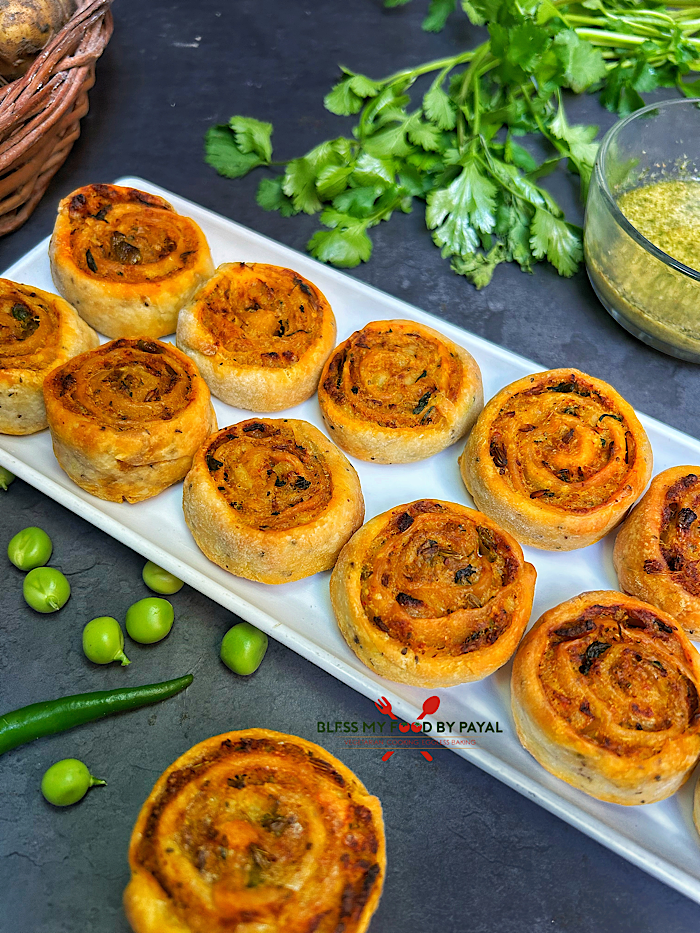 How to Make Pinwheel Samosa in Airfryer from Scratch at Home | Crispy Pinwheel Samosa in Airfryer Made from Scratch (No Puff Pastry) | Airfryer Pinwheel Samosa Recipe with Homemade Dough