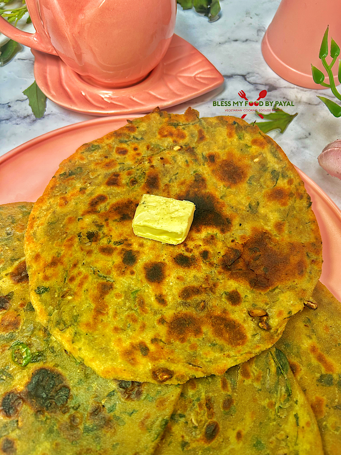 Bathua Ka Paratha Recipe | Healthy Winter Bathua Paratha Recipe