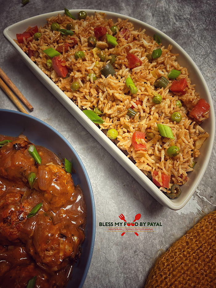 Veg fried rice recipe | Vegetable fried rice | Chinese fried rice