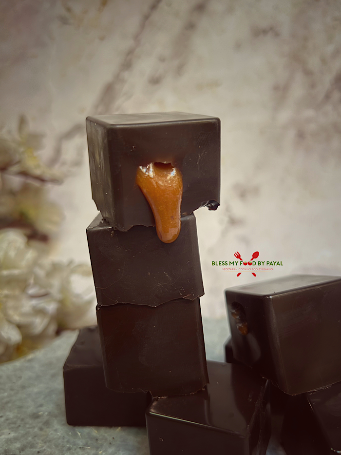 Homemade Caramel Filled Chocolates Recipe