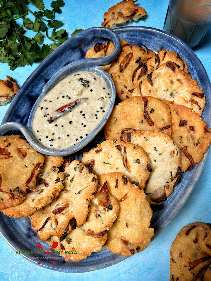 MadVada Recipe (Air Fryer & Deep Fried) | Authentic Karnataka Style Maddur Vade Recipe