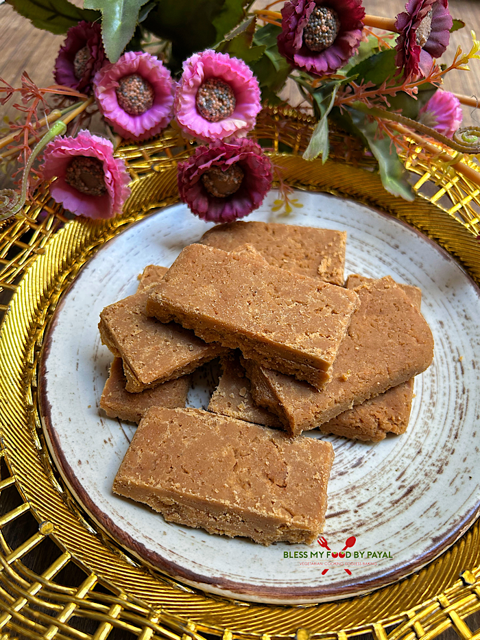 Halwai style Besan Maida Barfi Recipe | Maida Besan Barfi Recipe