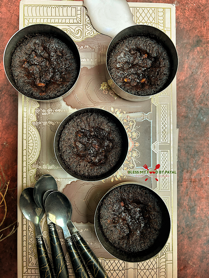 Steamed Ragi Chocolate Katori Cake Recipe