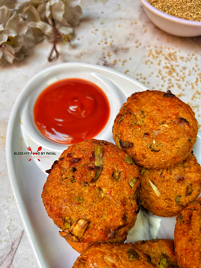 Quinoa Cutlets Recipe in Air Fryer