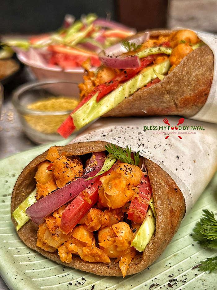 Quinoa Chickpea Wraps (vegan and Gluten Free)