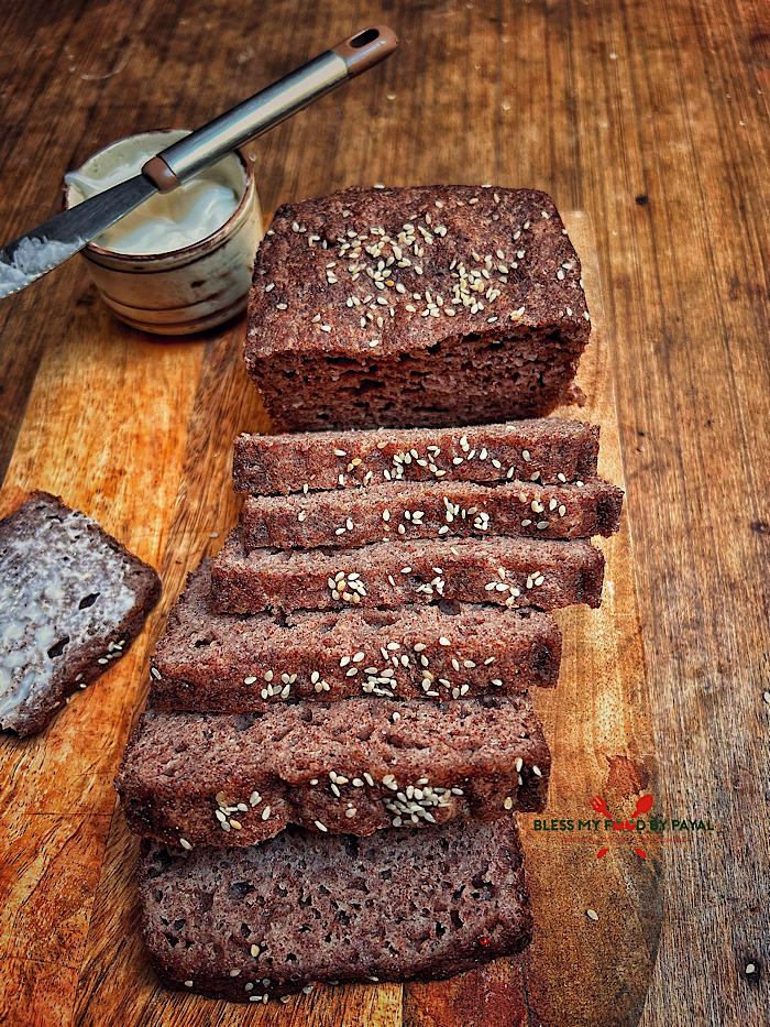 Gluten free Ragi Bread recipe | Soft & Fluffy Finger Millet Bread at home