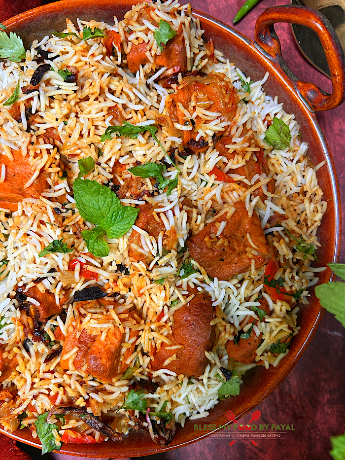 Restaurant Style Soya Chaap Biryani (Dum Method) | How to Make Soya Chaap Biryani at Home | Best Soya Chaap Biryani Recipe