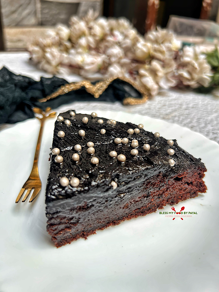 One Bowl Vegan Chocolate Cake with Rich Chocolate Glaze