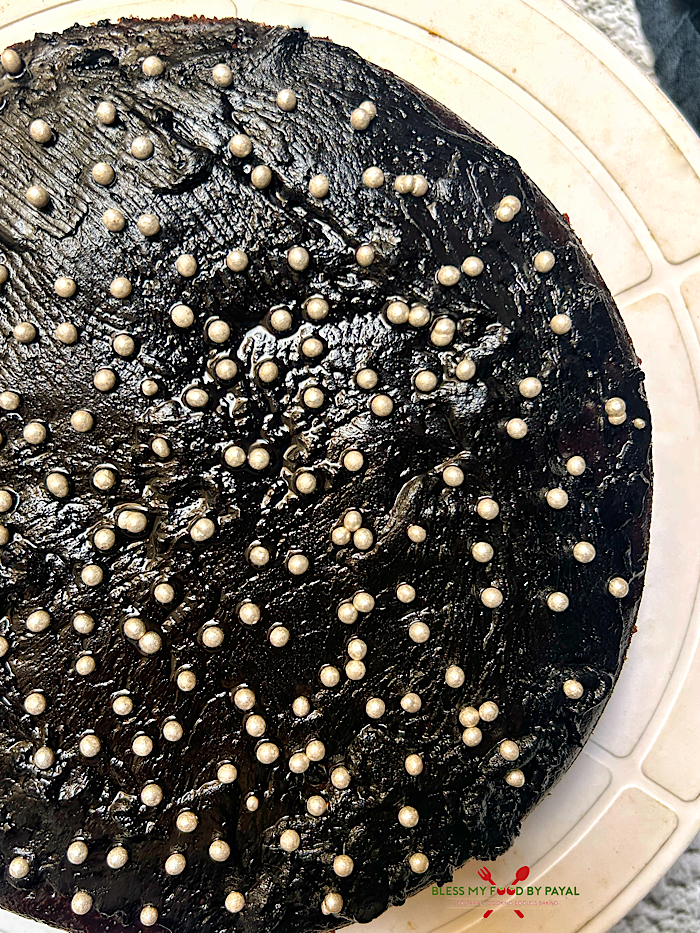 One Bowl Vegan Chocolate Cake with Rich Chocolate Glaze