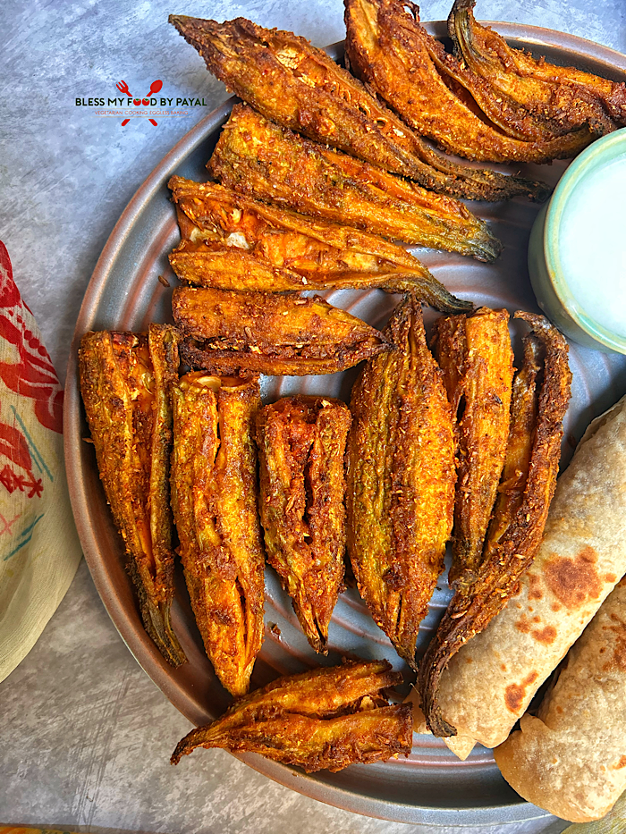 Bharwa Karela in Air Fryer | Air Fryer Bharwa Karela Recipe | Stuffed Bitter Gourd with Minimal Oil