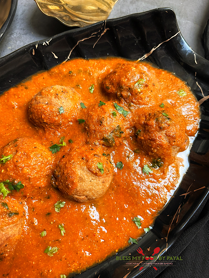 Air Fryer Mawa Kofta Curry | Khoya Kofta Recipe Without Paneer or Potato