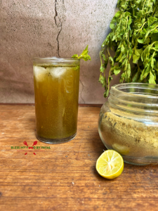 pudina masala powder | homemade mint powder | pudina masala recipe