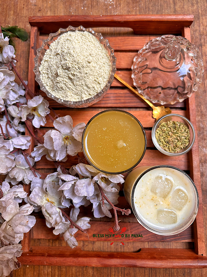 Instant saunf sharbat premix | variyali sharbat recipe | fennel seeds drink