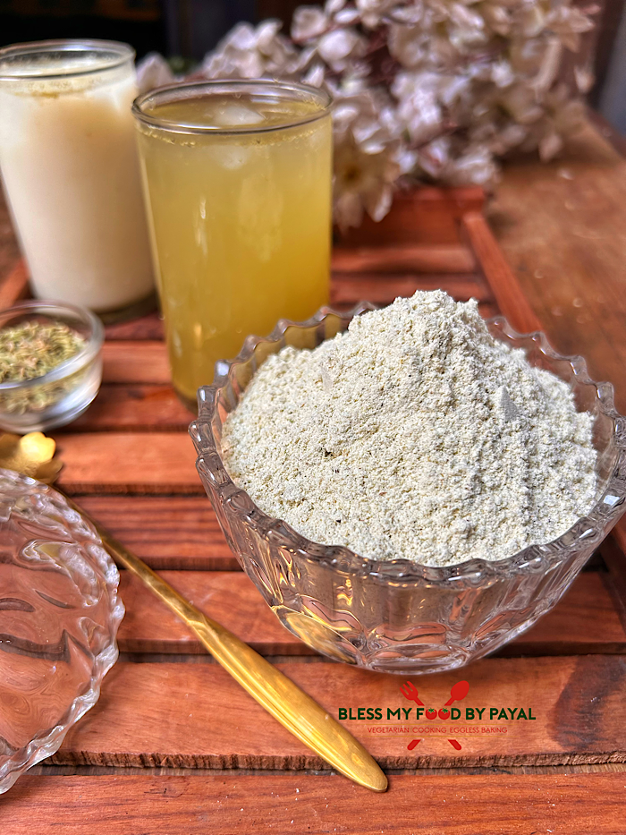 Instant saunf sharbat premix | variyali sharbat recipe | fennel seeds drink