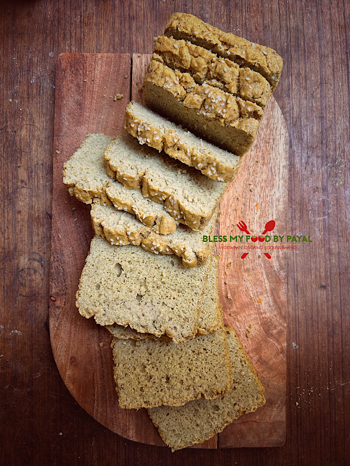 Mixed Lentils Bread Recipe (Vegan & Gluten Free)