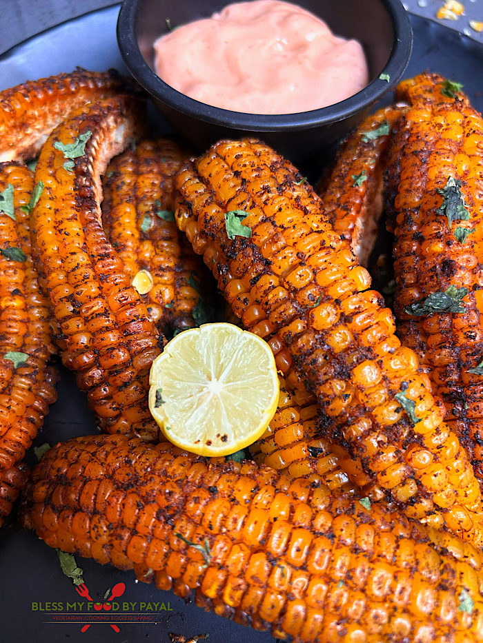Crispy Vegan Corn Ribs in Air Fryer