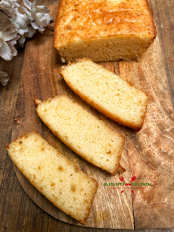 Simple Eggless Vanilla Sponge Cake | Eggless Vanilla Sponge Cake Recipe