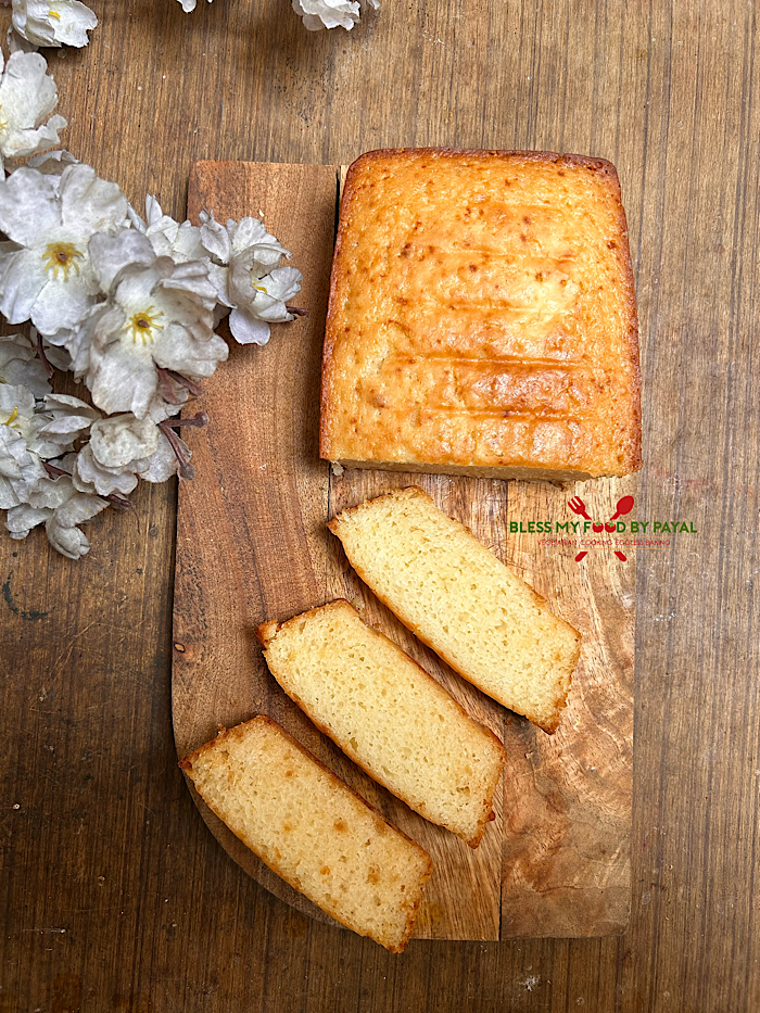 Simple Eggless Vanilla Sponge Cake | Eggless Vanilla Sponge Cake Recipe