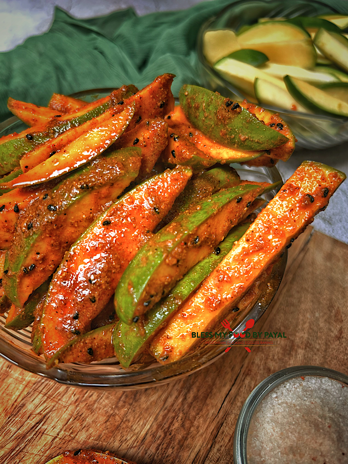 Instant Mango Pickle (15 minutes recipe)