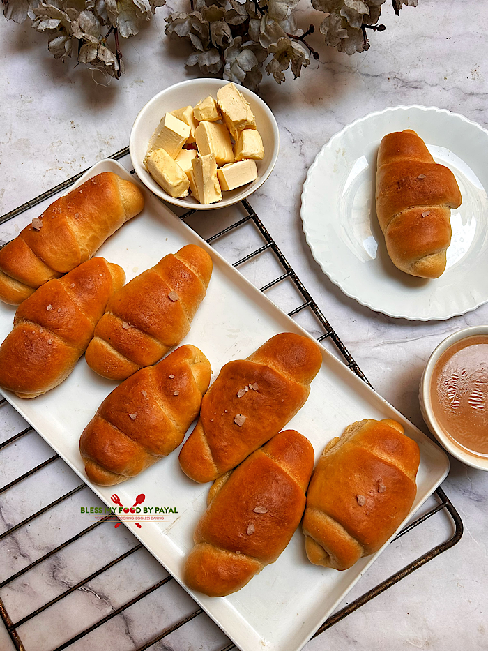 Vegan Shio Pan Recipe (Japanese Salt Bread) | Vegan Japanese Salt Bread Rolls (Shio Pan)